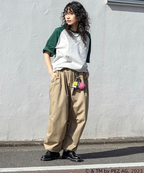 「PUBLUX」 「pez」半袖Tシャツ MEDIUM ブラック メンズ