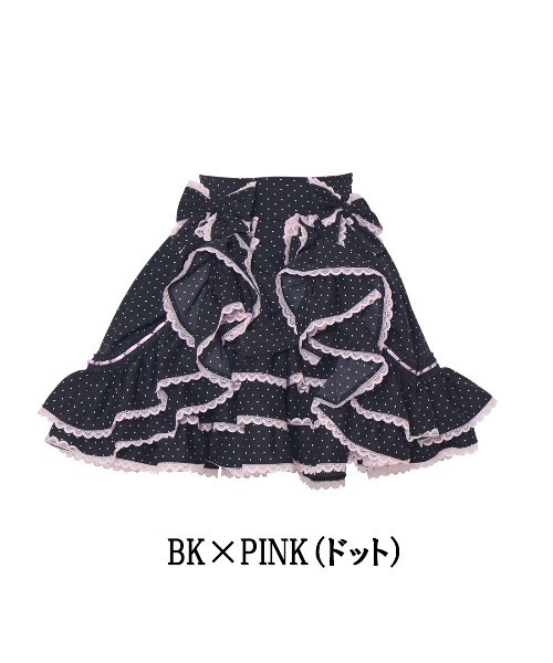 スカート AVENCHUMU My only Doll frill skirt long My only Doll frill skirt – AVENCHUMU （アバンチュウム）
