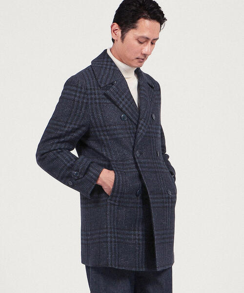 TOMORROWLAND（トゥモローランド） 「Pilgrim」ピーコート 52 ブラウン