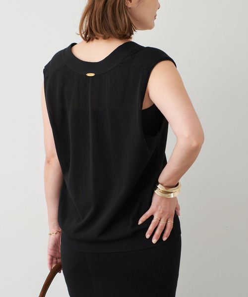 Deuxieme Classe ニット セーター shake code Vネック ベスト