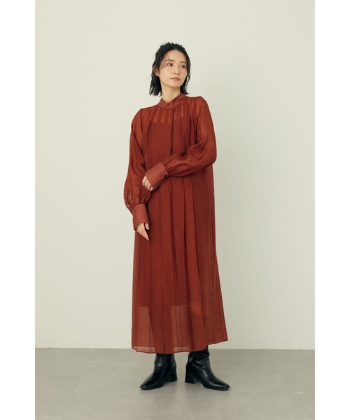 Limue ワンピース ハイネックシアワンピース : ZOZOTOWN Yahoo!店