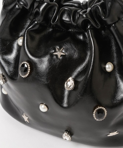 LOWRYS FARM（ローリーズファーム） ハンドバッグ ビジューミニBAG