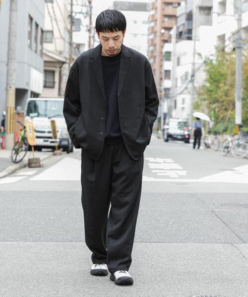 EKAL（エカル） パンツ ウールライクイージーパンツ メンズ : ZOZOTOWN