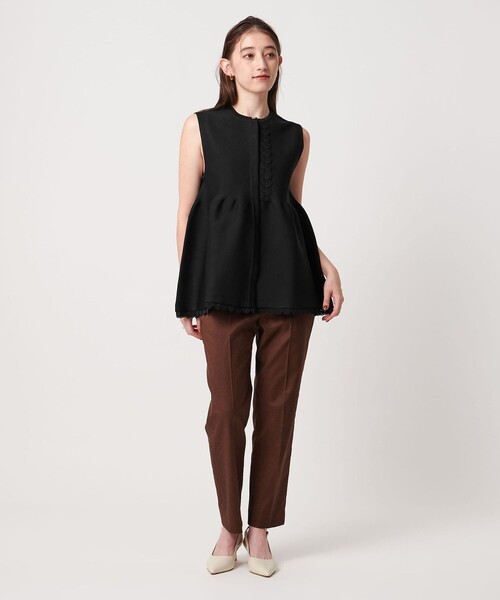 ニット セーター レース ペプラム ニットベスト ‐ウォッシャブル‐ レディース | UNITED ARROWS | 08