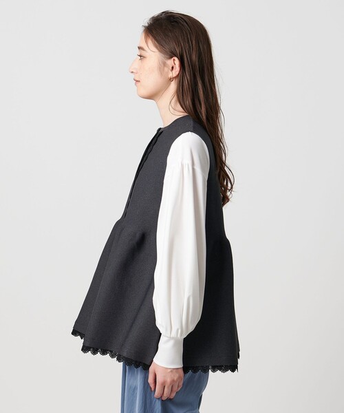 ニット セーター レース ペプラム ニットベスト ‐ウォッシャブル‐ レディース | UNITED ARROWS | 13