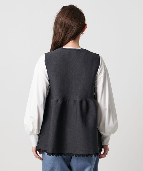 ニット セーター レース ペプラム ニットベスト ‐ウォッシャブル‐ レディース | UNITED ARROWS | 14