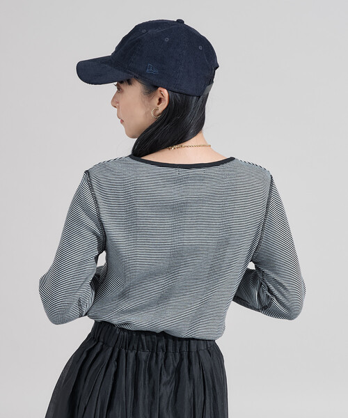 tシャツ 変形リブ ボーダー ロンT「限定展開」/細ピッチボーダー レディース | FREAK'S STORE | 17