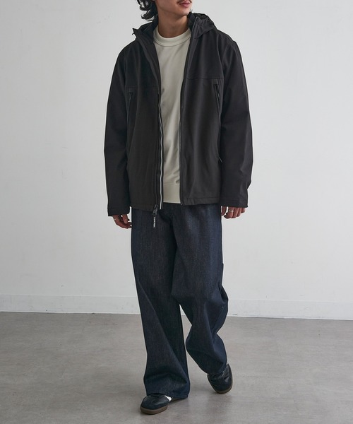 極美品　カルバンクライン　フーテッドコート　ライナー付き　メンズ　ブラック　XL Calvin Klein（カルバン・クライン） コート ジャケット 「Calvin