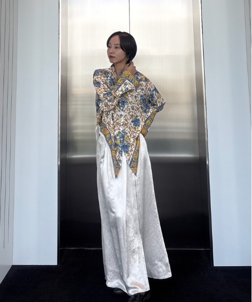 Ameri（アメリ） ブラウス シャツ DAQHNE SCARF SHIRT レディース