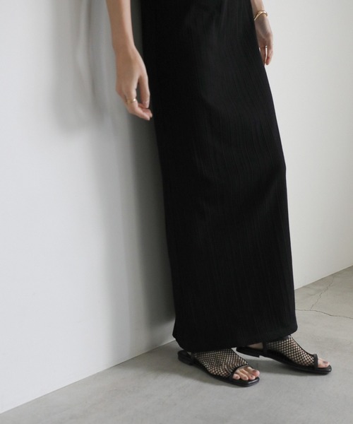 「select MOCA」 フラットサンダル LARGE アイボリー レディース_画像5