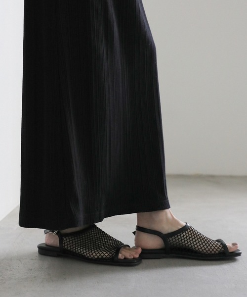 「select MOCA」 フラットサンダル LARGE アイボリー レディース_画像8