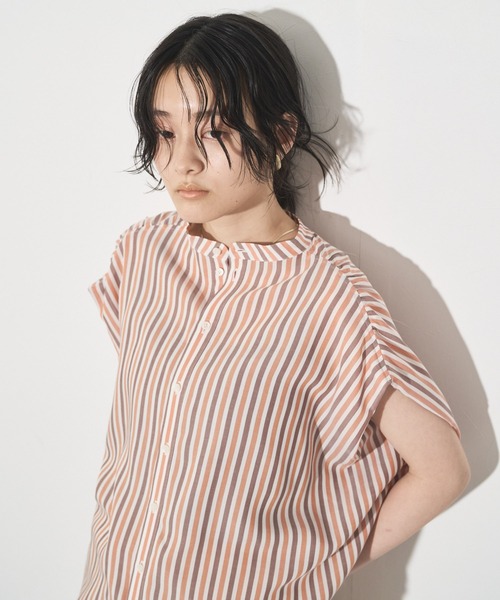 「Audrey and John Wad」 ノースリーブブラウス FREE ブラック レディース_画像7