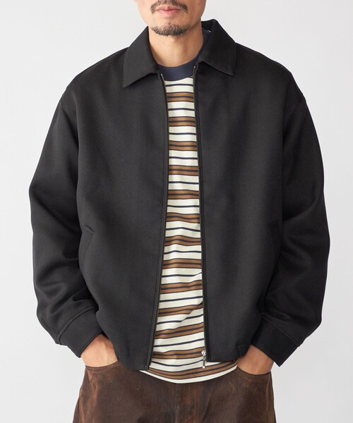 SHIPS（シップス） ブルゾン アウター SHIPS:「手洗い可能」メランジ