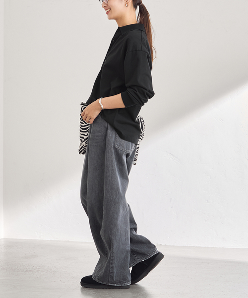 FRAMeWORK（フレームワーク） tシャツ ロングスリーブポロシャツ