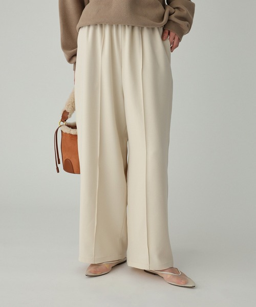 BABYLONE（バビロン） パンツ 「多機能素材」ツイルリラックスパンツ
