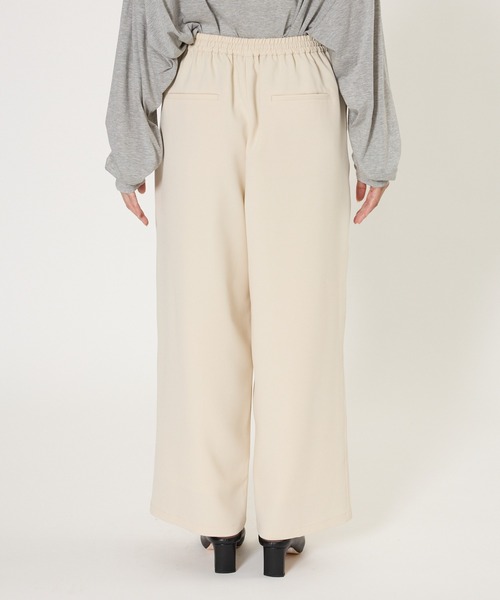 BABYLONE（バビロン） パンツ 「多機能素材」ツイルリラックスパンツ