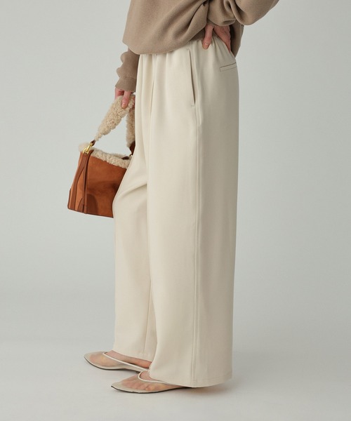 BABYLONE（バビロン） パンツ 「多機能素材」ツイルリラックスパンツ