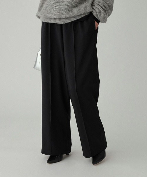 BABYLONE（バビロン） パンツ 「多機能素材」ツイルリラックスパンツ