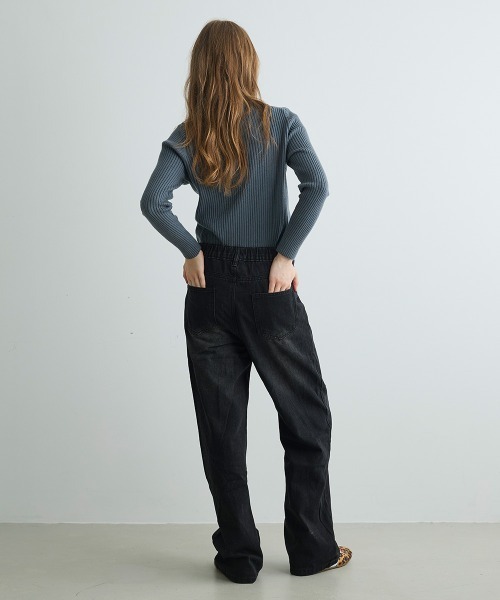 ジーンズ デニム デニムパンツ ヴィンテージウォッシュワイドデニム Vintage Wash Wide Denim レディース | Mirette | 17