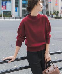 DOORS ボトルネックリブニット　ベージュ　アーバンリサーチドアーズ URBAN RESEARCH DOORS（アーバンリサーチドアーズ）の「ボトルネック