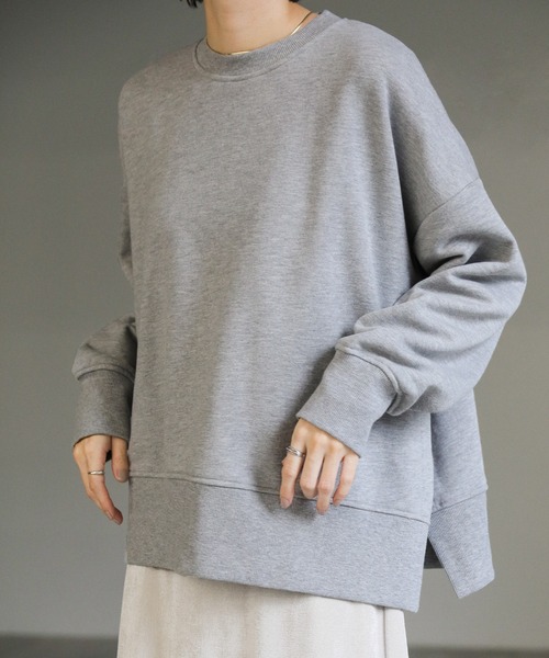 select MOCA（セレクトモカ） スウェットカットソー FREE グレー
