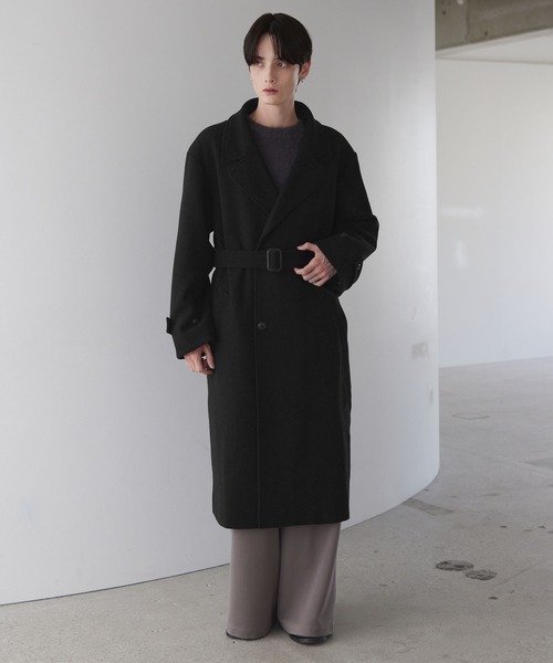 LUENNA チェスターコート コート 「LUENNA」Oversized Double-Breasted