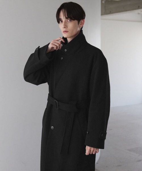 LUENNA チェスターコート コート 「LUENNA」Oversized Double-Breasted