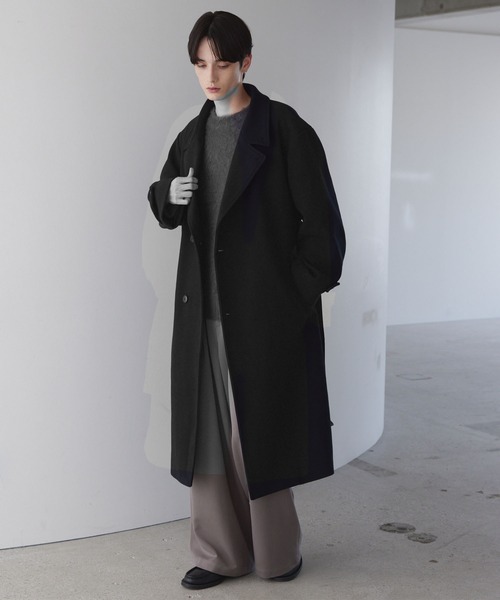 LUENNA チェスターコート コート 「LUENNA」Oversized Double-Breasted