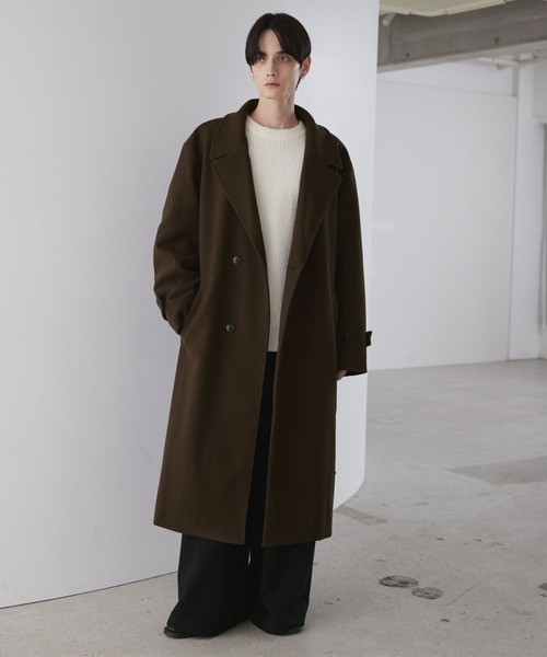 LUENNA チェスターコート コート メンズ レディース : ZOZOTOWN Yahoo