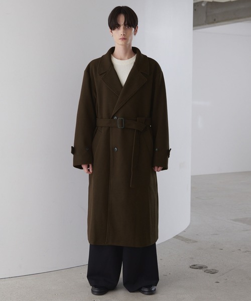 完売品！チェスターコート コート 「LUENNA」オーバーサイズダブルブレス LUENNA チェスターコート コート 「LUENNA」Oversized Double-Breasted