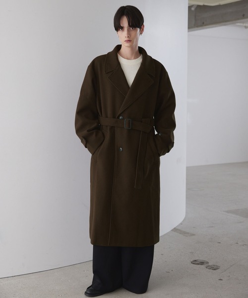 LUENNA チェスターコート コート メンズ レディース : ZOZOTOWN Yahoo