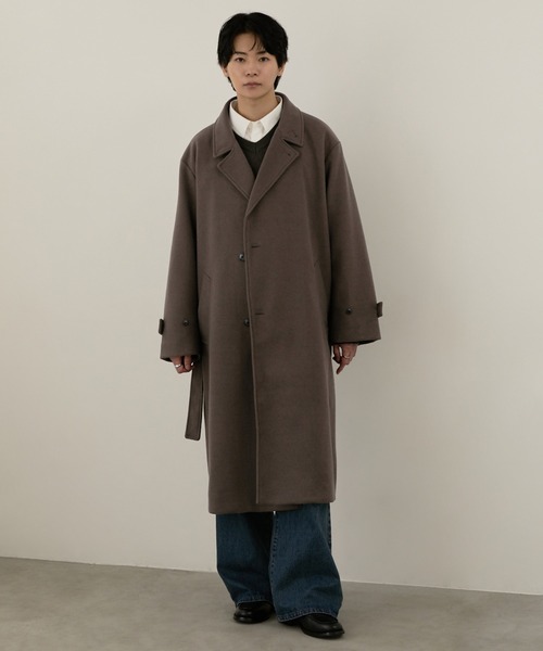 LUENNA チェスターコート コート 「LUENNA」Oversized Double-Breasted