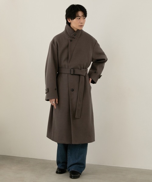 完売品！チェスターコート コート 「LUENNA」オーバーサイズダブルブレス LUENNA チェスターコート コート 「LUENNA」Oversized Double-Breasted