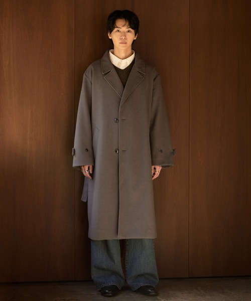 LUENNA チェスターコート コート 「LUENNA」Oversized Double-Breasted