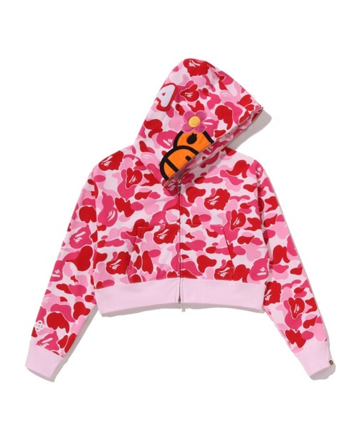A BATHING APE（アベイシングエイプ） パーカー ABC CAMO BABY LISA
