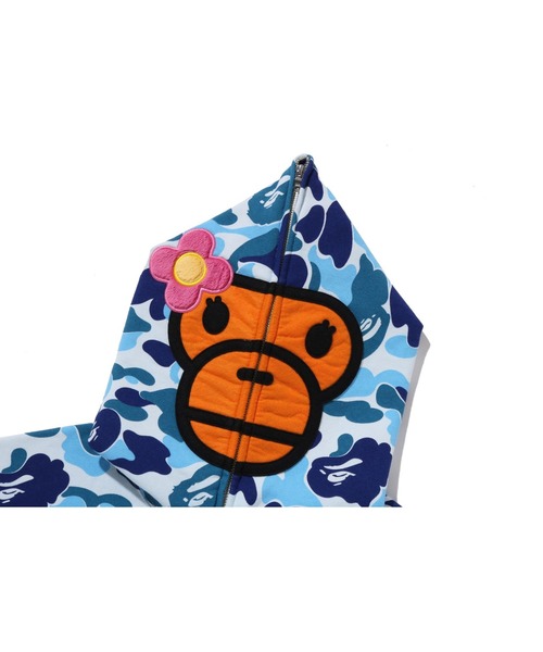 A BATHING APE（アベイシングエイプ） パーカー ABC CAMO BABY LISA