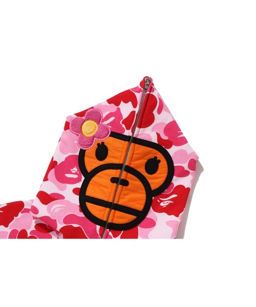 A BATHING APE（アベイシングエイプ） パーカー ABC CAMO BABY LISA