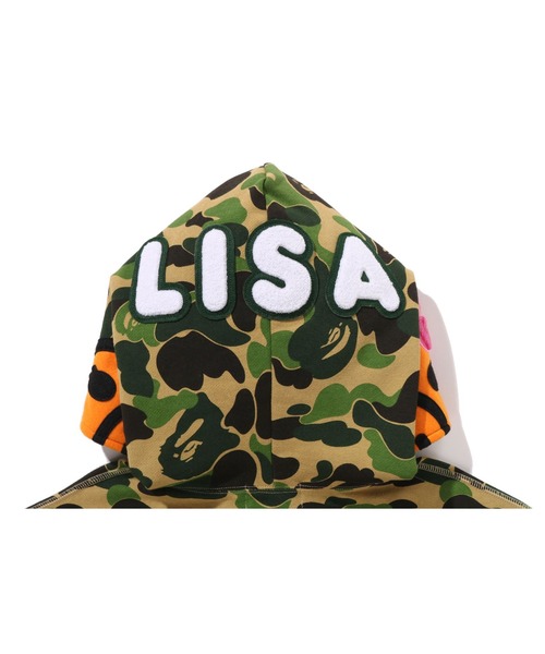 レディース　A Bathing Ape カモフラージュパーカー L A BATHING APE（アベイシングエイプ） パーカー ABC CAMO BABY LISA