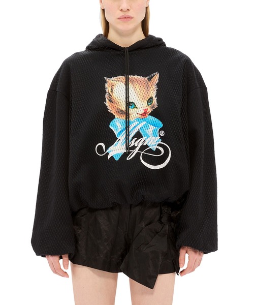 MSGM（エムエスジーエム） パーカー MSGM「CUTE KITTY」 チュール