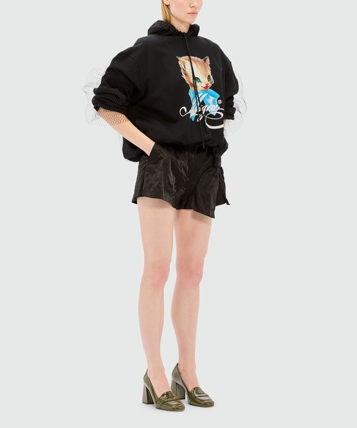 MSGM（エムエスジーエム） パーカー MSGM「CUTE KITTY」 チュール