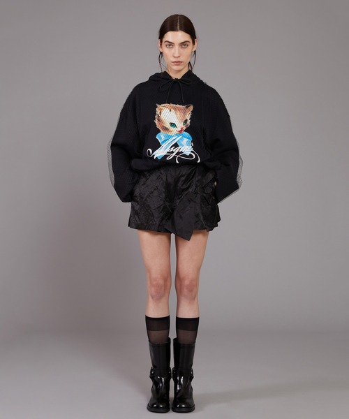 MSGM（エムエスジーエム） パーカー MSGM「CUTE KITTY」 チュール