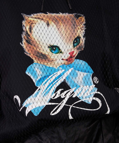 MSGM（エムエスジーエム） パーカー MSGM「CUTE KITTY」 チュール