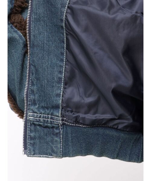 EVRIS（エヴリス） ブルゾン アウター デニムボアブルゾン