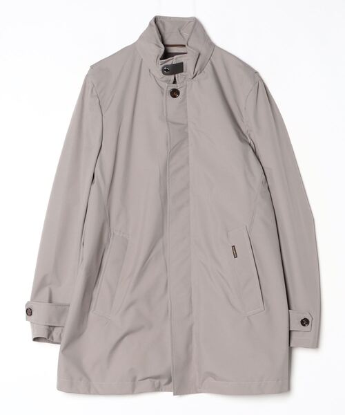 美品 定価15万円 MOORER ムーレー コート グレージュ MOORER（ムーレー） ステンカラーコート コート MOORER DUCA-GF 撥水