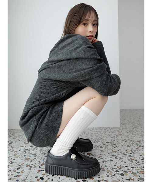 SNIDEL（スナイデル） パンツ 畦ニットショートパンツ レディース