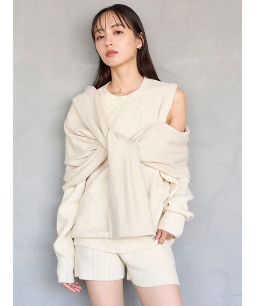 SNIDEL（スナイデル） パンツ 畦ニットショートパンツ レディース