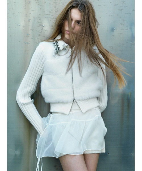 SNIDEL（スナイデル） パンツ 畦ニットショートパンツ レディース