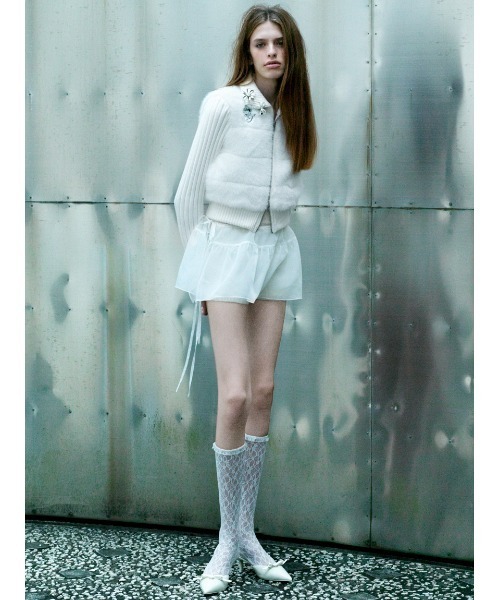 SNIDEL（スナイデル） パンツ 畦ニットショートパンツ レディース