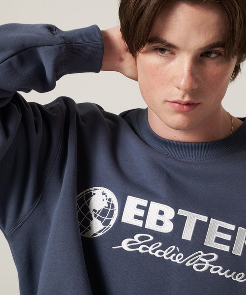 Eddie Bauer（エディーバウアー） トレーナー スウェット EBTEK ロゴ