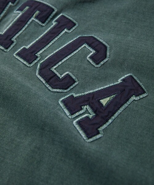 「NAUTICA」 半袖Tシャツ MEDIUM チャコールグレー メンズ_画像5